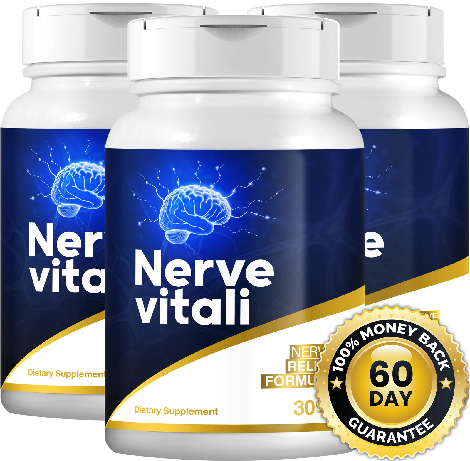 NerveVitali  3 bottles